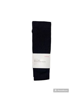 COMRAD | COMPANIONS - SOLID Knee-High Compression Socks Black XL